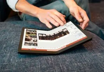 اولین کامپیوتر تاشو جهان توسط شرکت لنوو در هند رونمایی شد