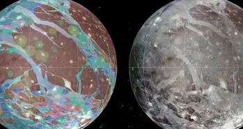 فضاپیمای جونو قمر گانیمد را از فاصله نزدیک رصد می‌کند