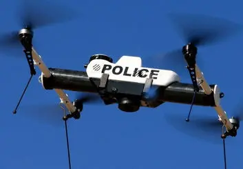 پهپادهای همیار برای سنجش دمای بدن افراد به کمک پلیس مالزی می‌آیند!