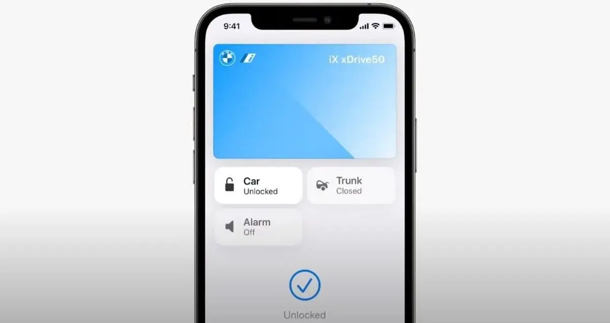 کلیدهای دیجیتال اپل امکان باز کردن درب اتومبیل را بدون نیاز به سوییچ فراهم می‌کند