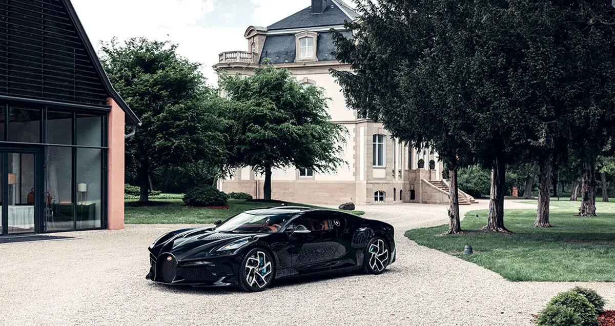 بوگاتی La Voiture Noire با قیمت 13.4 میلیون دلار آماده تحویل به صاحبش است!