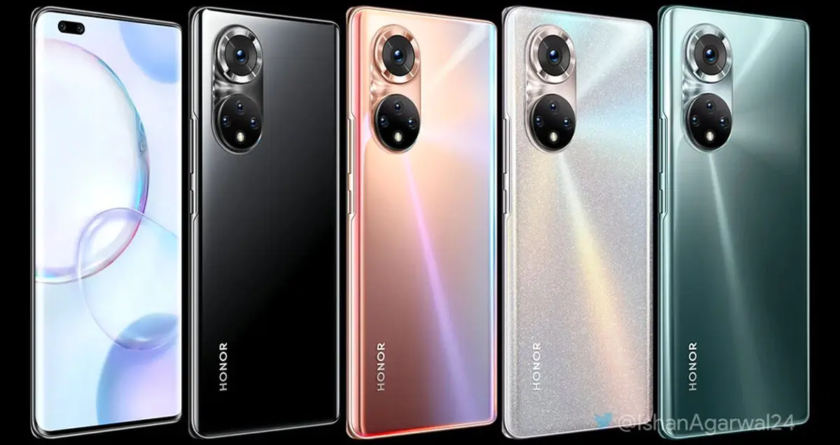 مشخصات کامل گوشی Honor 50 و Honor 50 Pro و Honor 50 SE لو رفت