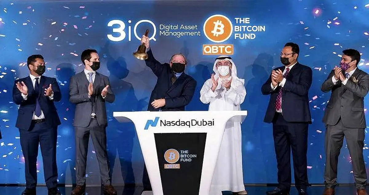 اولین صندوق بیت کوین در بازار سهام نزدک دبی راه‌اندازی شد!