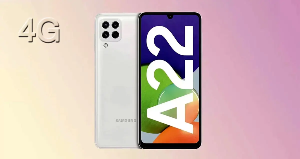 گوشی گلکسی A22 4G سامسونگ از راه رسید | دوربین چهارگانه برخلاف نسخه 5G