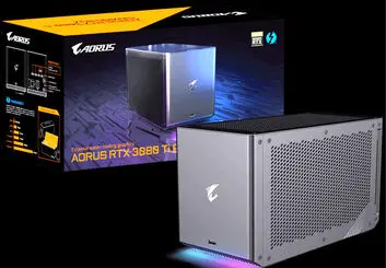 گیم باکس گیگابایت مدل AORUS RTX 3080 Ti رونمایی شد