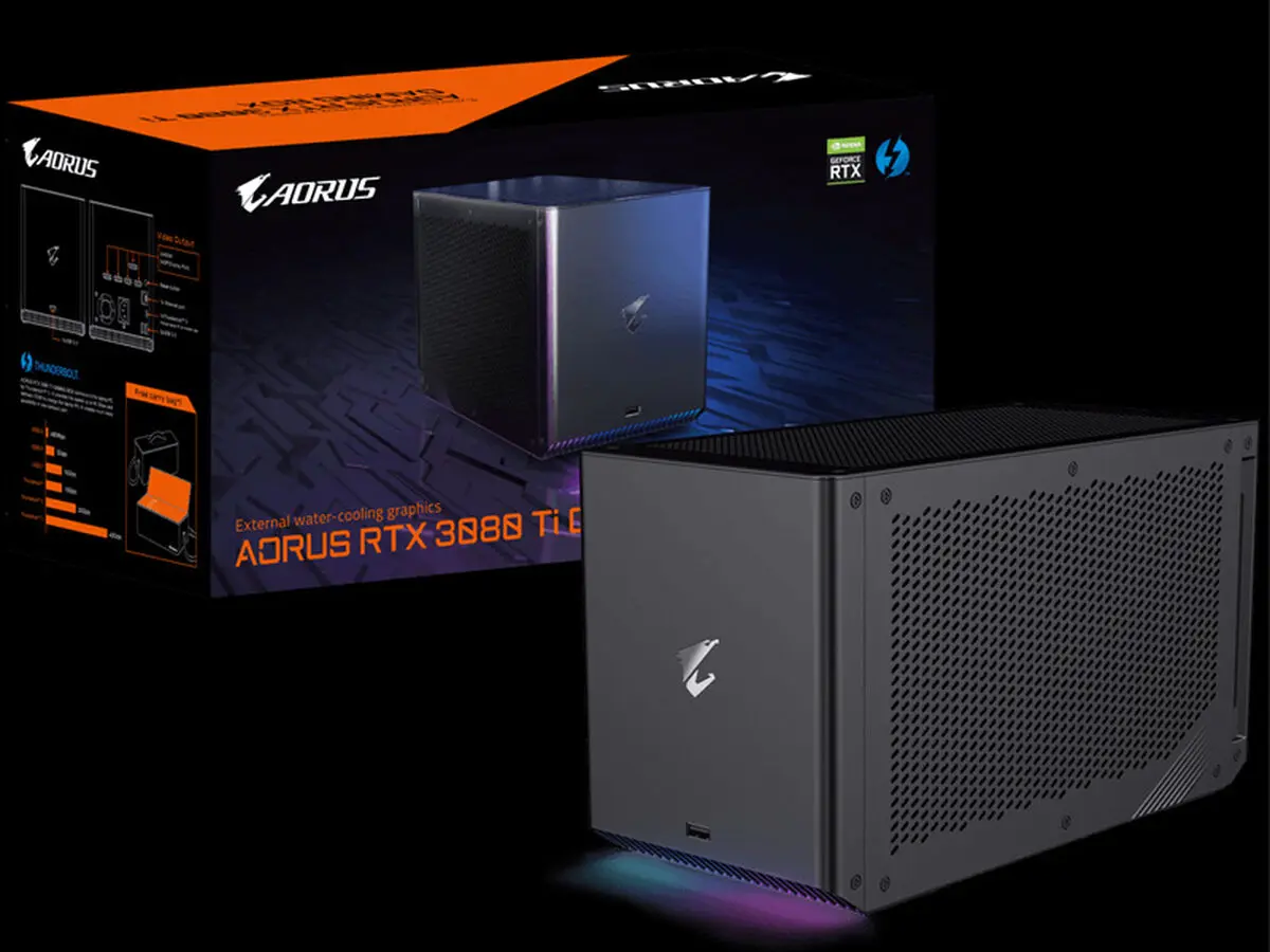 گیم باکس گیگابایت مدل AORUS RTX 3080 Ti رونمایی شد