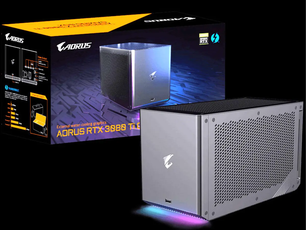 گیم باکس گیگابایت مدل AORUS RTX 3080 Ti رونمایی شد