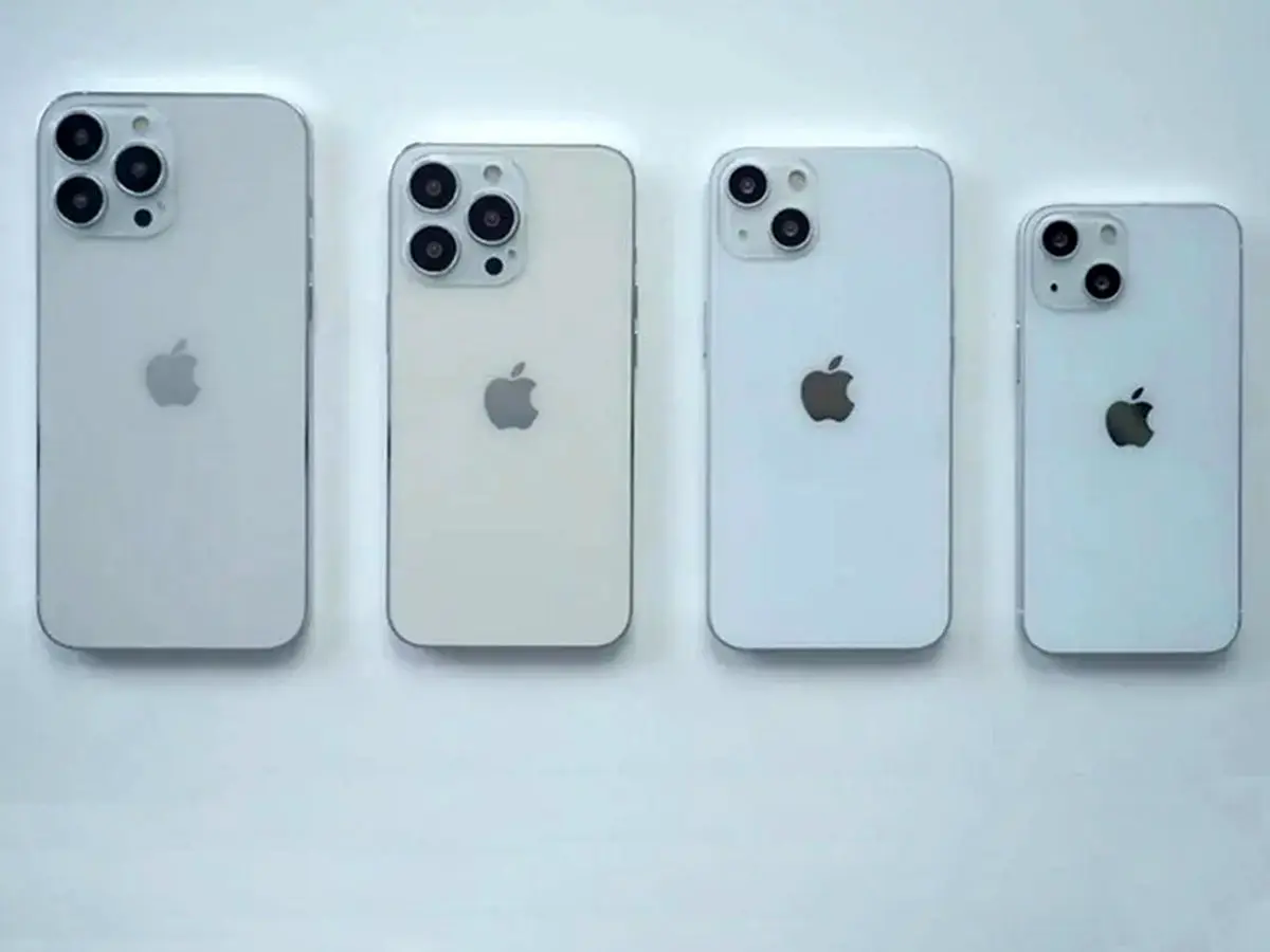 طراحی گوشی‌های سری آیفون 13 در ماکت‌های ساختگی مشاهده شد