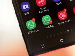 سامسونگ به زودی مشکل قابلیت پیام‌رسان دوگانه را در واتس اپ برطرف می‌کند