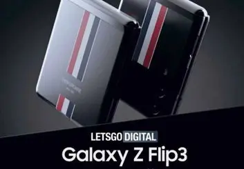 انتشار تصاویر جدید از نسخه تام براون گلکسی زد فلیپ 3 سامسونگ