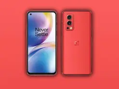 گوشی هوشمند وان پلاس نورد 2 5G با رنگ قرمز عرضه می‌شود