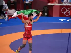 گرایی نخستین طلای کشتی ایران را در المپیک توکیو ثبت کرد