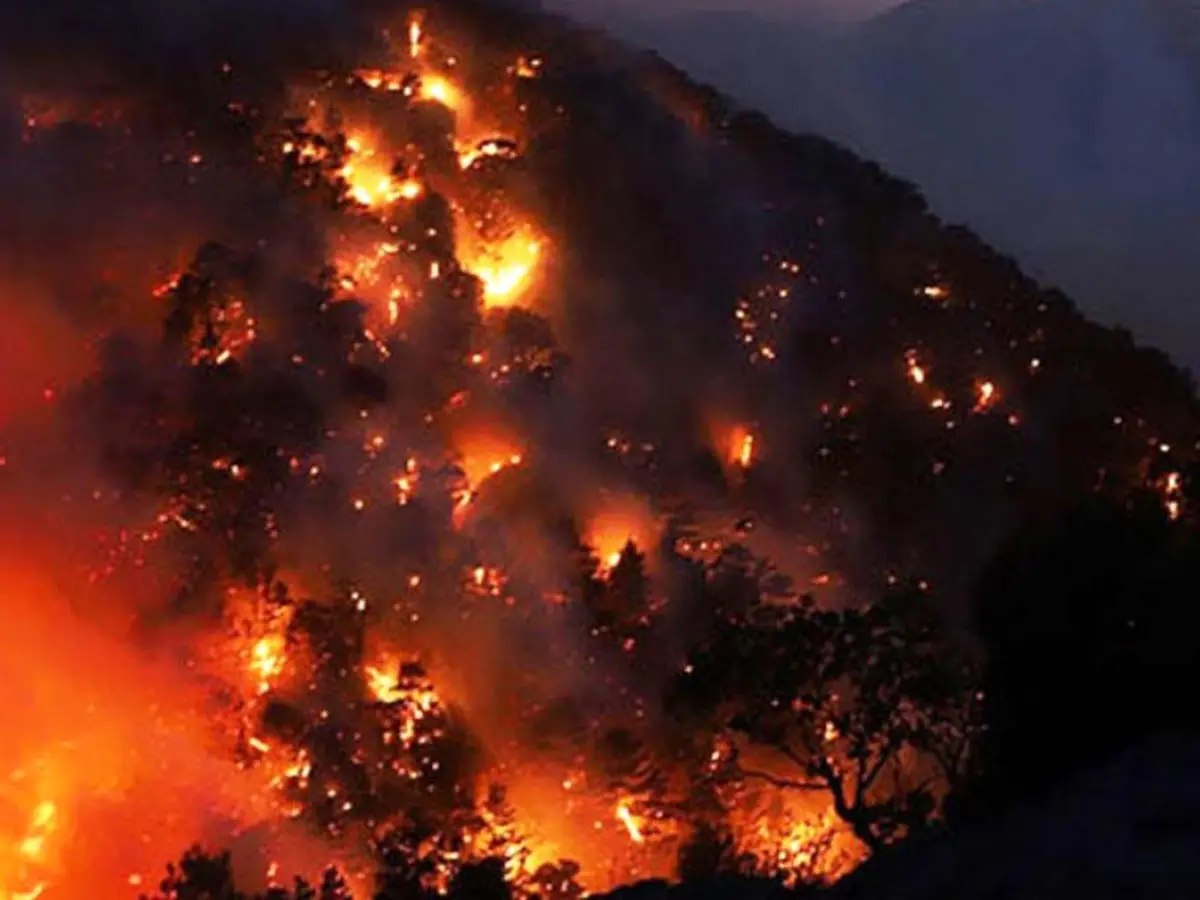 بالگردهای اعزامی برای آتش سوزی ارسباران کارایی ندارد!