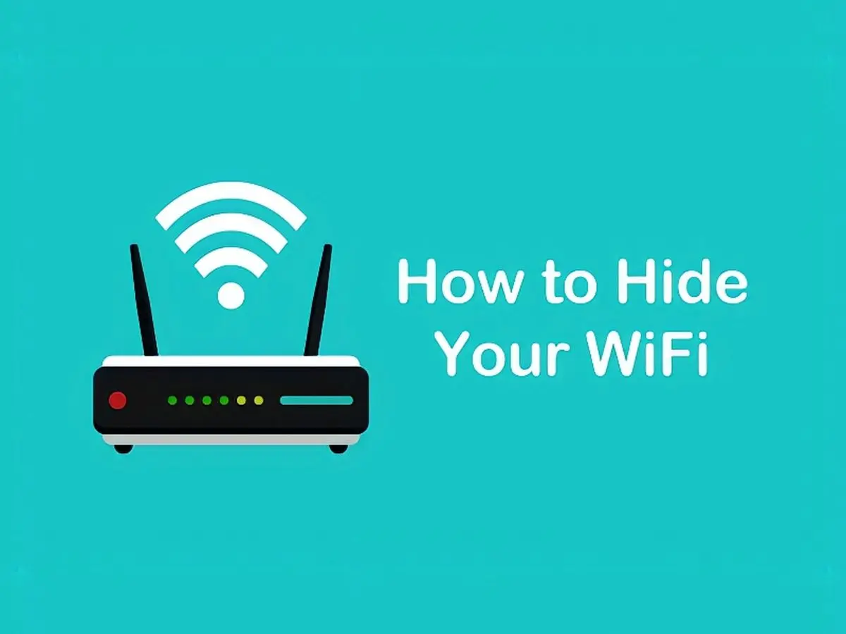 آموزش مخفی کردن وای فای | چگونه وای فای را هاید کنیم؟