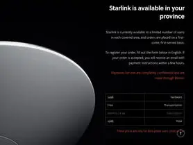 وب سایت StarlinkIran.com جعلی است!