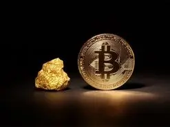 افت طلا، رشد بیت کوین | رابطه معکوس دو دارایی اصلی ذخیره ارزش