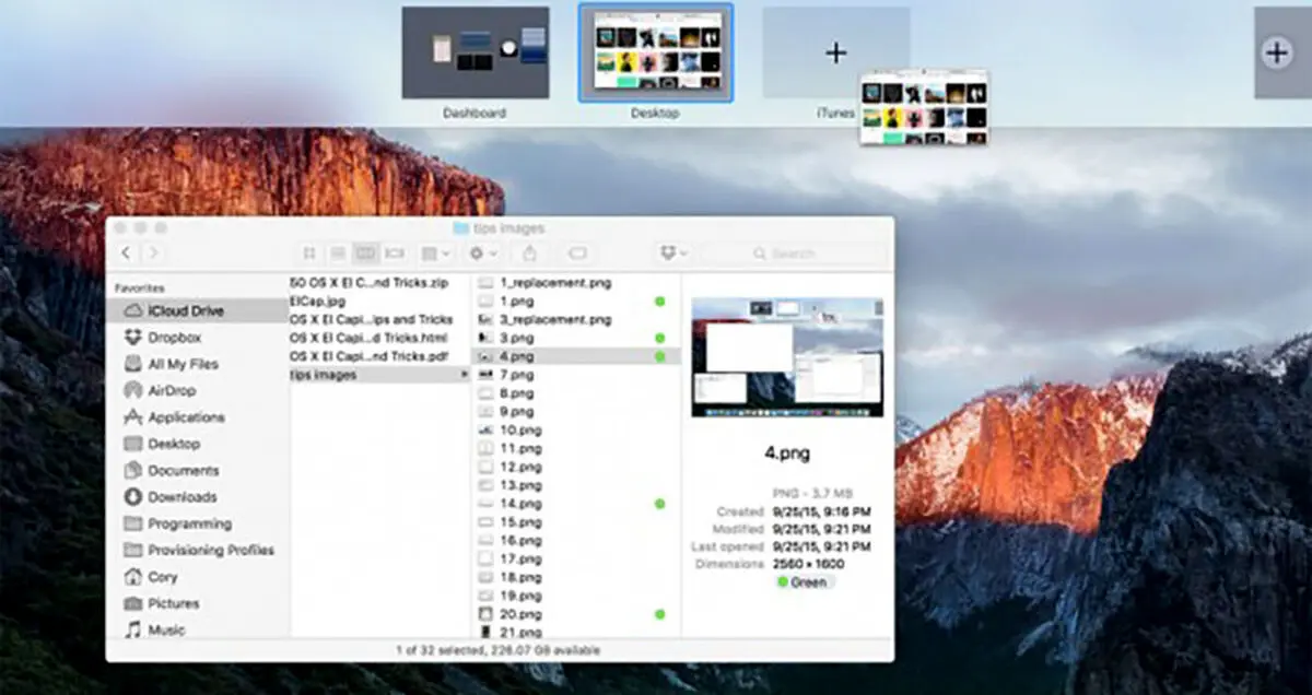 نقدی بر سیستم‌عامل OS X 10.11 El Capitan