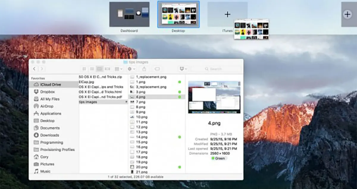 نقدی بر سیستم‌عامل OS X 10.11 El Capitan