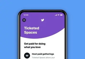 قابلیت خرید بلیط در توییتر اسپیس فراهم شد