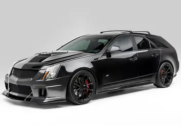 کادیلاک CTS-V یک استیشن جذاب و خانواده‌دوست