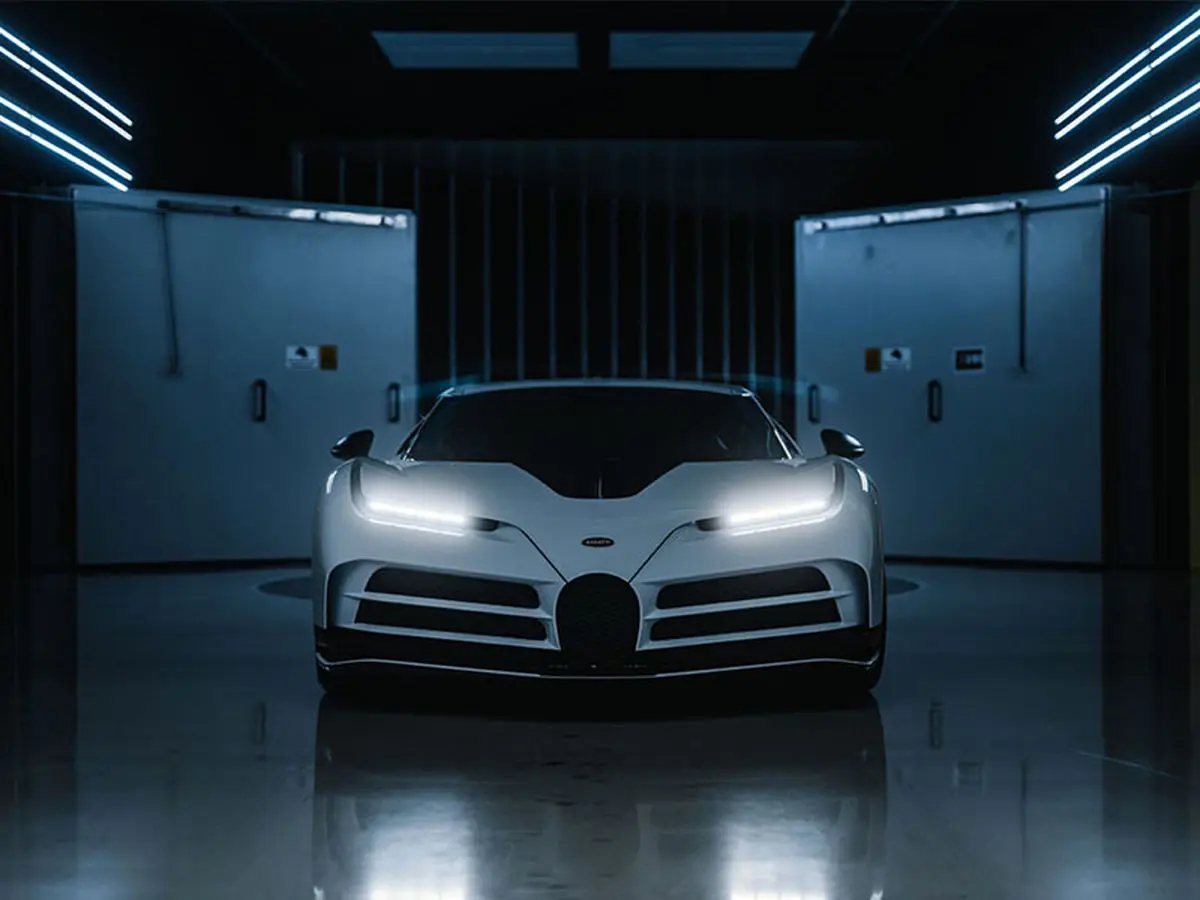 تماشا کنید | تست سرعت بوگاتی چنتودیچی رونالدو