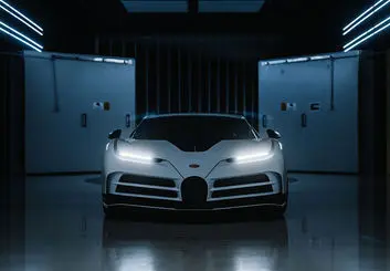 تماشا کنید | تست سرعت بوگاتی چنتودیچی رونالدو