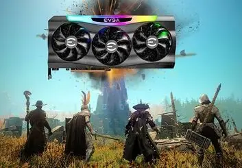 دلیل خرابی کارت گرافیک EVGA RTX 3090 انویدیا حین اجرای بازی New World