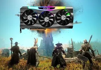 دلیل خرابی کارت گرافیک EVGA RTX 3090 انویدیا حین اجرای بازی New World