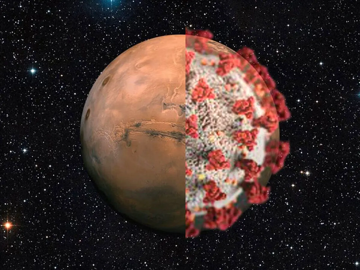 زندگی در مریخ بدون ویروس هرگز!