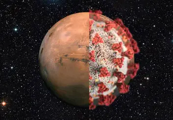 زندگی در مریخ بدون ویروس هرگز!