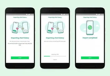 امکان انتقال چت‌های واتساپ از محصولات iOS به گلکسی‌های سامسونگ فراهم شد