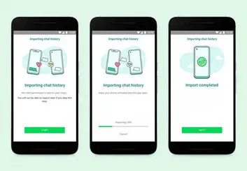 امکان انتقال چت‌های واتساپ از محصولات iOS به گلکسی‌های سامسونگ فراهم شد