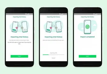 امکان انتقال چت‌های واتساپ از محصولات iOS به گلکسی‌های سامسونگ فراهم شد