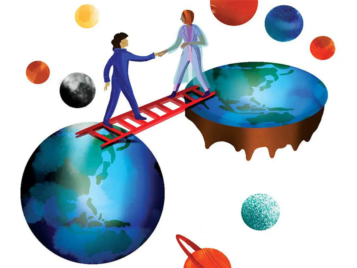 زمین تخت است | تئوری توطئه یا حقیقت؟