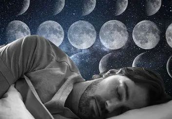 ماه باعث آشفتگی خواب مردان می‌شود