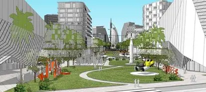 بزرگترين شهرك مسقف جهان در دبي ساخته مي شود