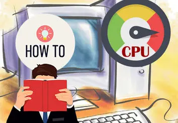 حل مشکل CPU 100% در لپ تاپ و کامپیوتر