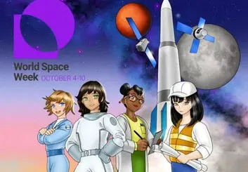 آغاز هفته جهانی فضا با شعار «زنان در فضا»