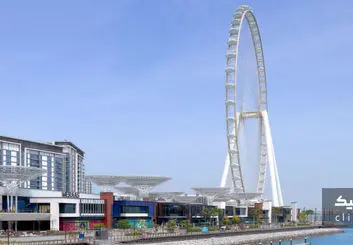 تماشا کنید | بزرگترین چرخ و فلک جهان در دبی