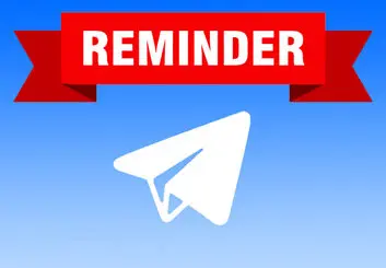 آموزش کار با Reminder تلگرام | برای خودتان پیام یادآوری بگذارید