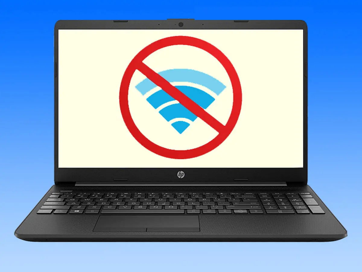 آموزش تصویری حل مشکل وای فای در لپ تاپ های اچ پی