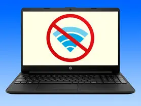 آموزش تصویری حل مشکل وای فای در لپ تاپ های اچ پی