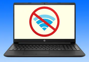 آموزش تصویری حل مشکل وای فای در لپ تاپ های اچ پی