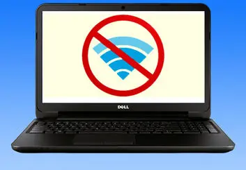 آموزش تصویری حل مشکل وای فای در لپ تاپ های دل