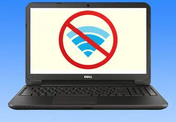 آموزش تصویری حل مشکل وای فای در لپ تاپ های دل