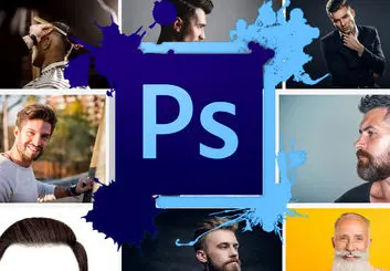 آموزش تغییر حالت موی افراد در فتوشاپ