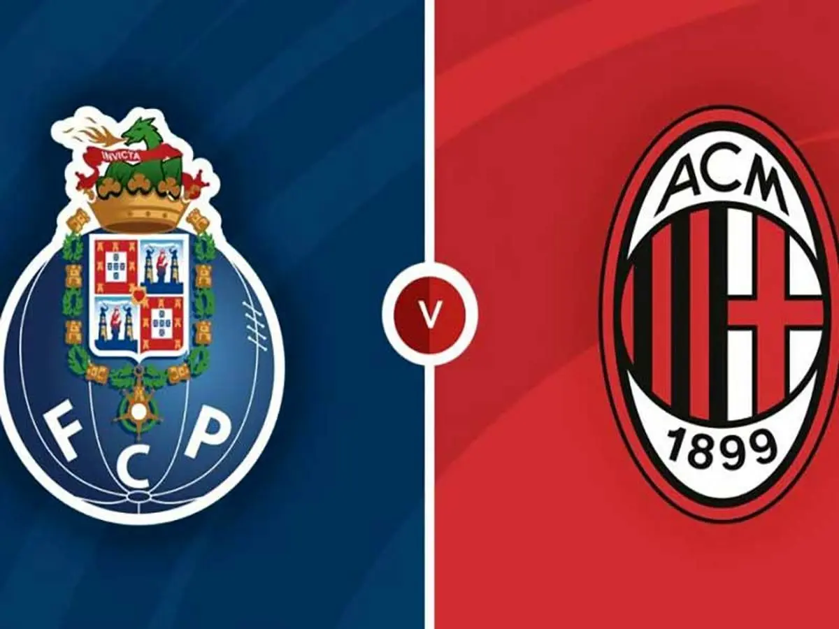 پخش زنده بازی پورتو و آث میلان امشب