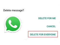 واتساپ قابلیت «حذف برای همه» را آپدیت می‌کند