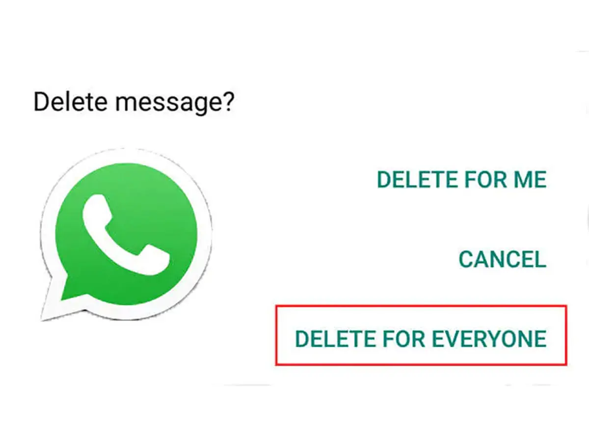 واتساپ قابلیت «حذف برای همه» را آپدیت می‌کند