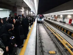 علت اختلال در متروی تهران بارانی، اشکال در مدارهای کامپیوتری بود